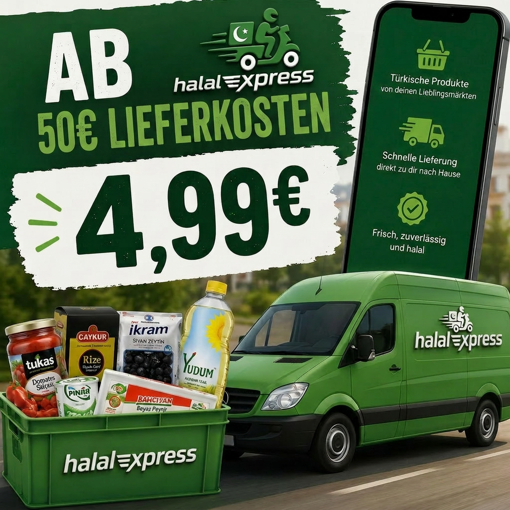 Ab 50€ Lieferkosten nur 4,99€