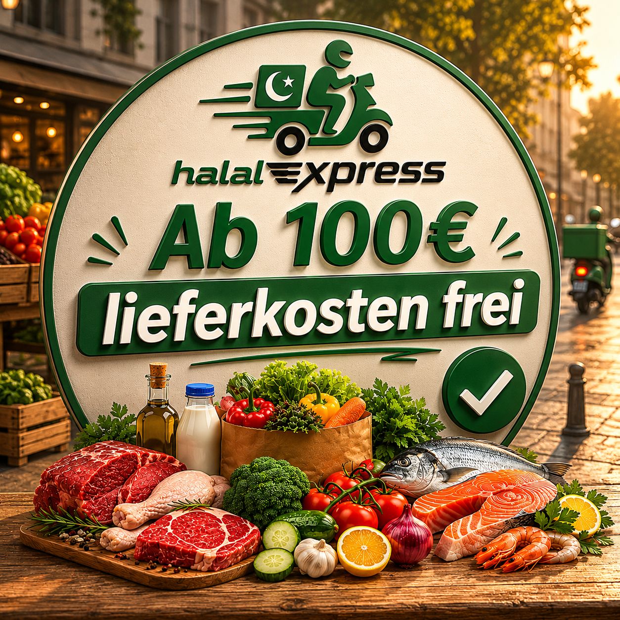 Ab 100€ lieferkostenfrei